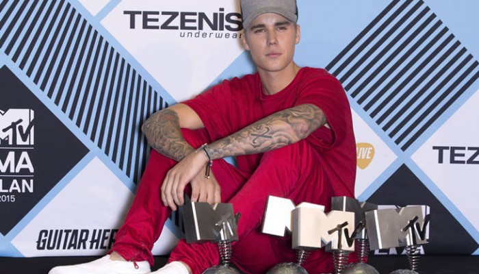 Justin Bieber triunfador en los MTV EMA 2015