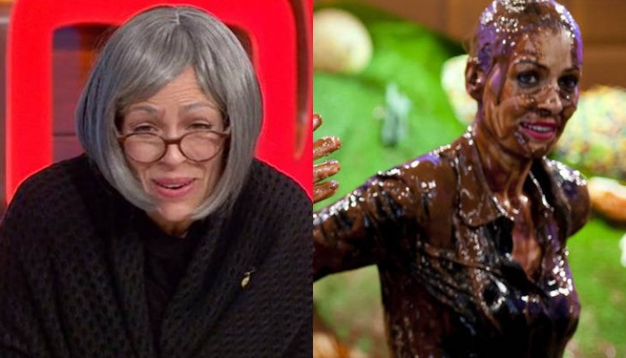 Eva González una anciana con estilo y pasada por chocolate en MasterChef