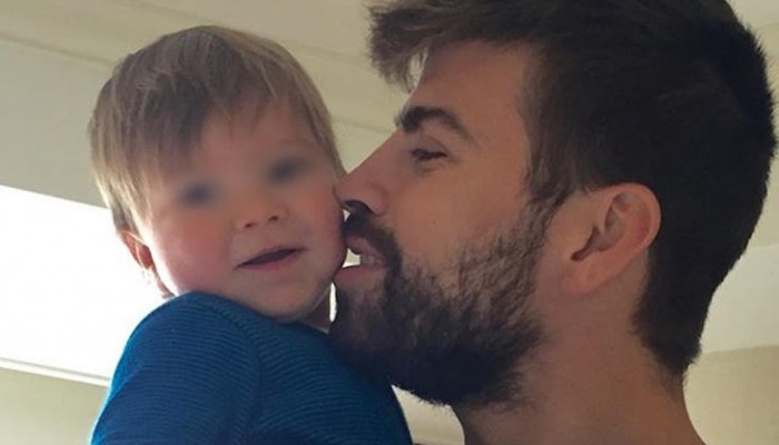 Shakira comparte la imagen más tierna de Piqué y Sasha