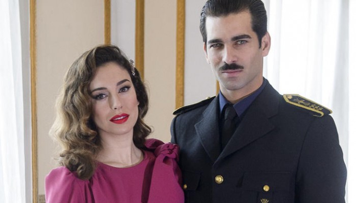 Blanca Suárez y Rubén Cortada elegantes en la presentación de su serie