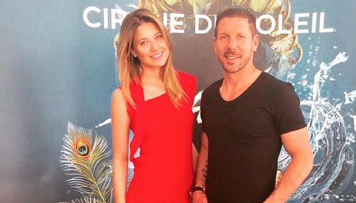 El Cholo Simeone y Carla Pereyra esperan su primer hijo juntos