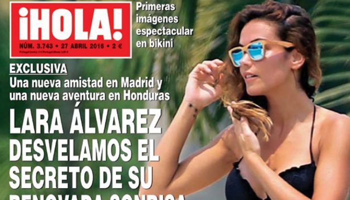 Lara Álvarez espectacular en bikini en Honduras y ¿nuevo amor?