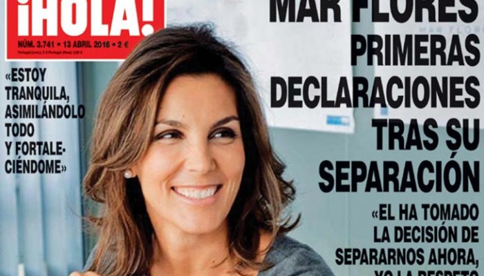 Mar Flores habla por primera vez de su separación en una exclusiva