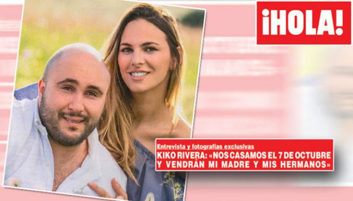 Kiko Rivera e Irene Rosales, ¡boda el 7 de octubre!