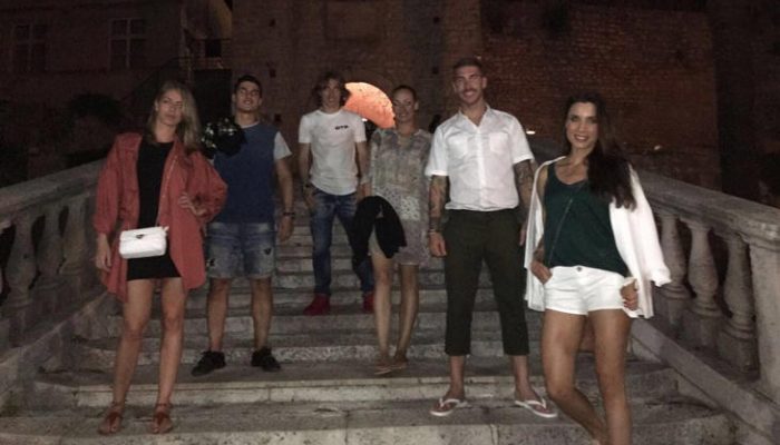 Pilar Rubio y Sergio Ramos, vacaciones en Croacia con amigos